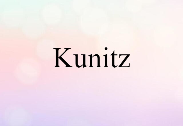 Kunitz