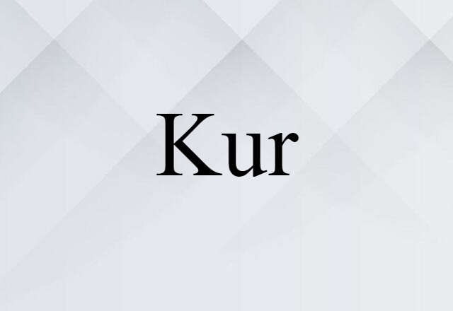 Kur