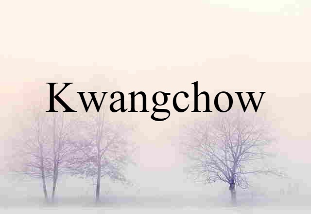 Kwangchow