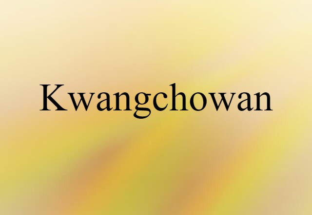 Kwangchowan