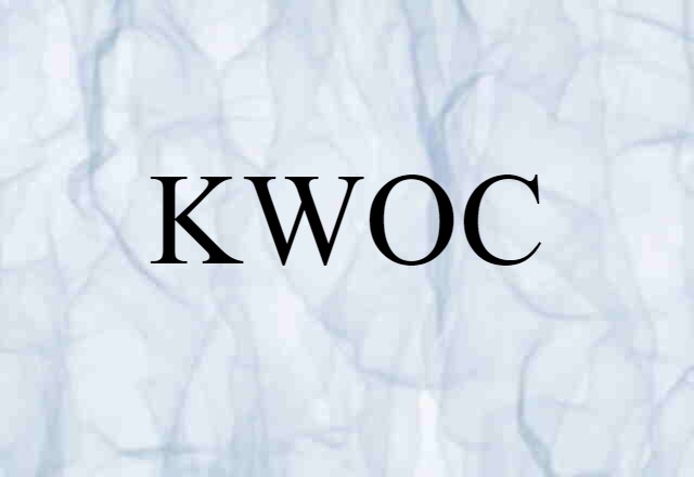 KWOC