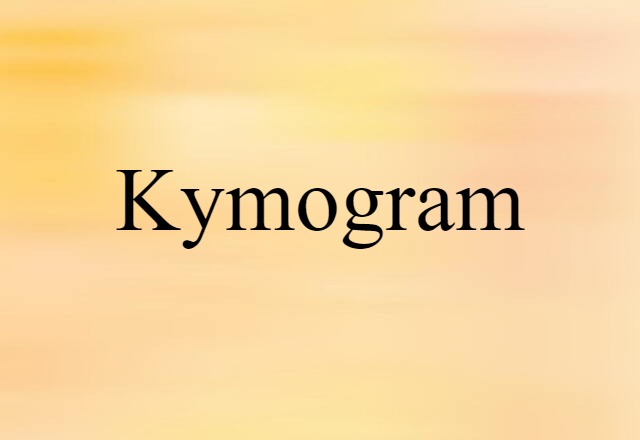 kymogram