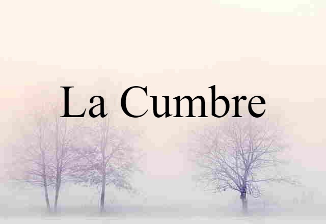 La Cumbre