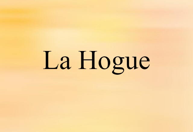 La Hogue