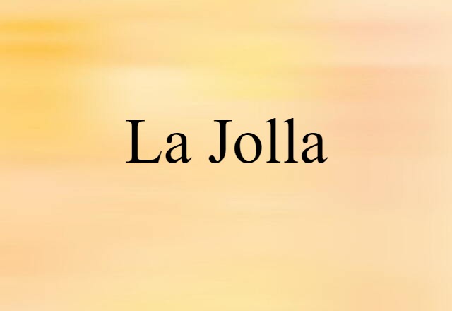 La Jolla