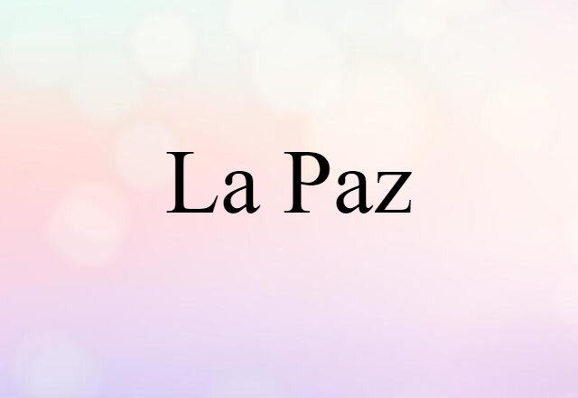 La Paz