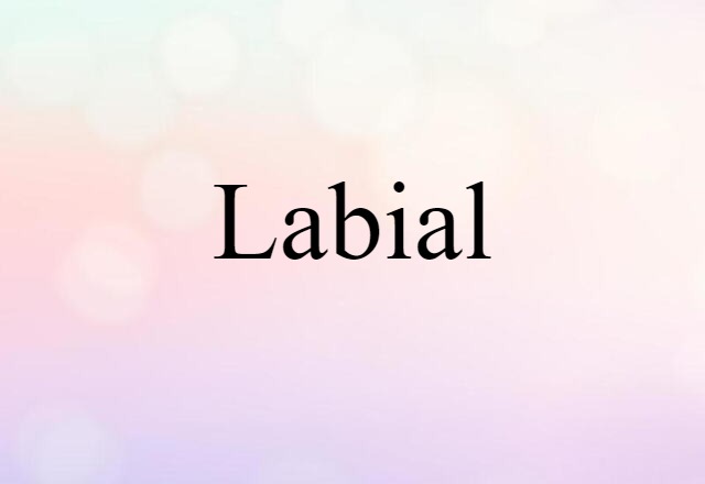 labial