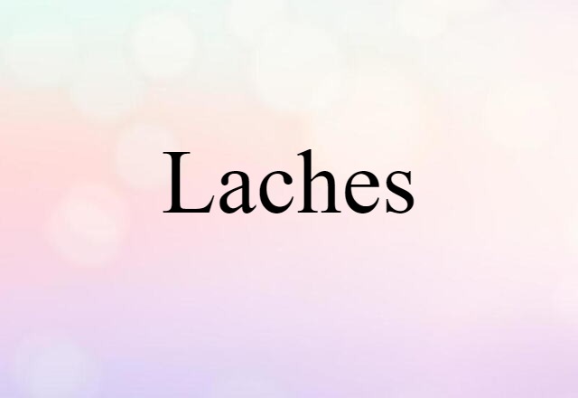 laches