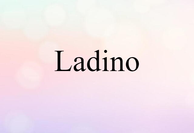 Ladino