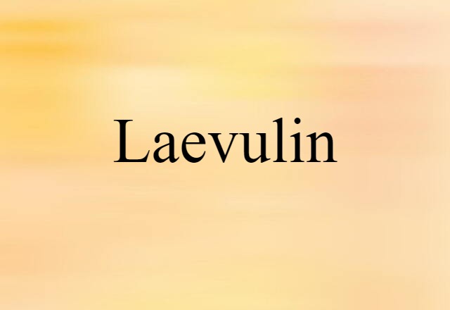 laevulin