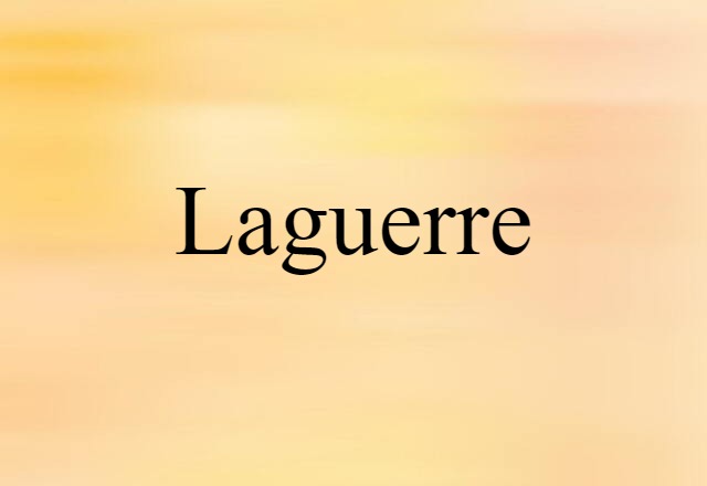 Laguerre