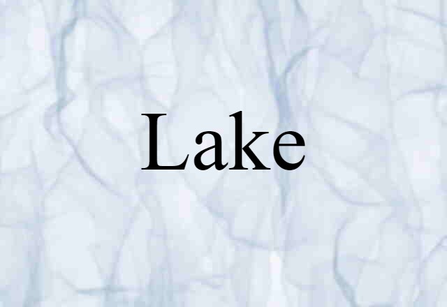 lake