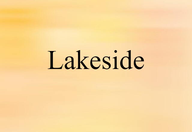 lakeside