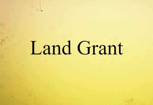 land grant