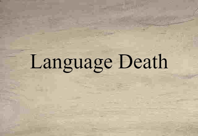 language death