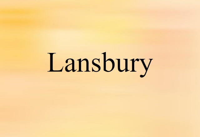 Lansbury