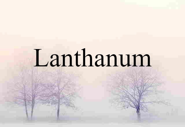 lanthanum