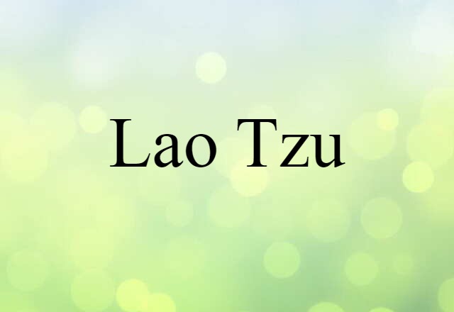 Lao-tzu