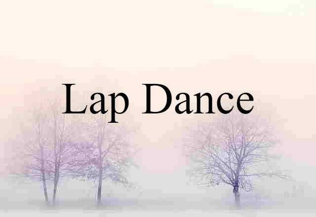 lap dance