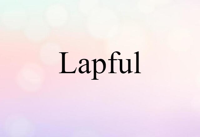 lapful