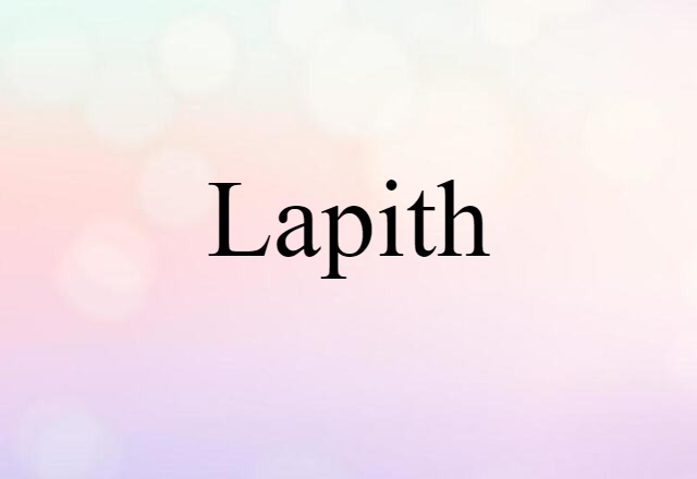 Lapith