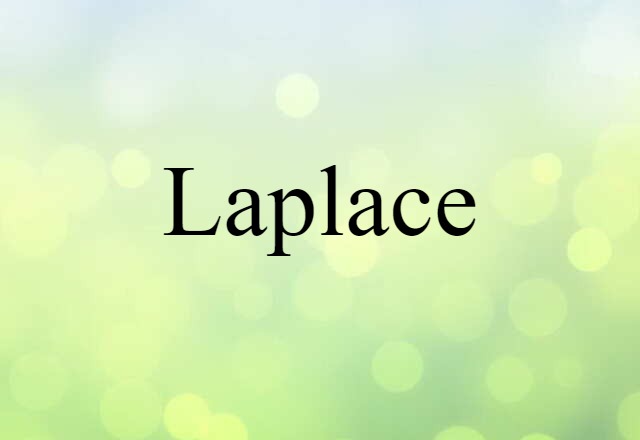 Laplace