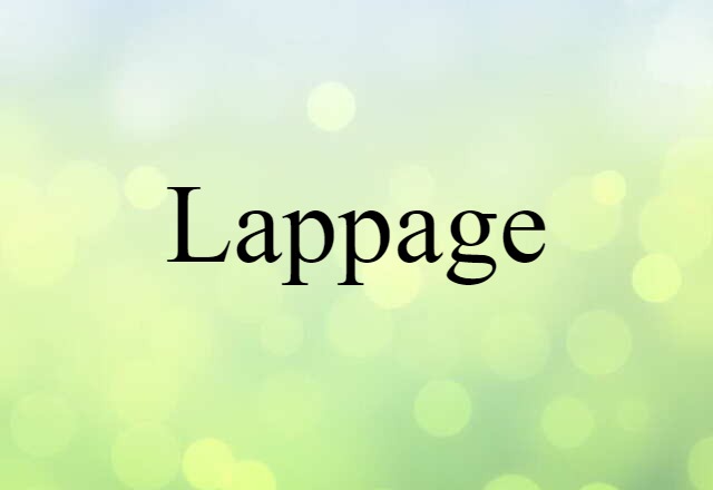 lappage