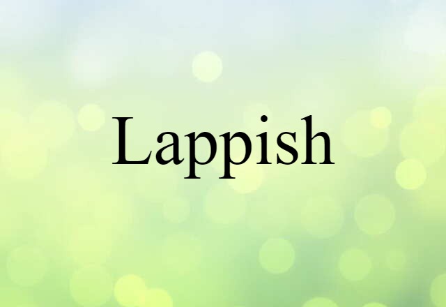 Lappish