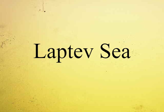 Laptev Sea