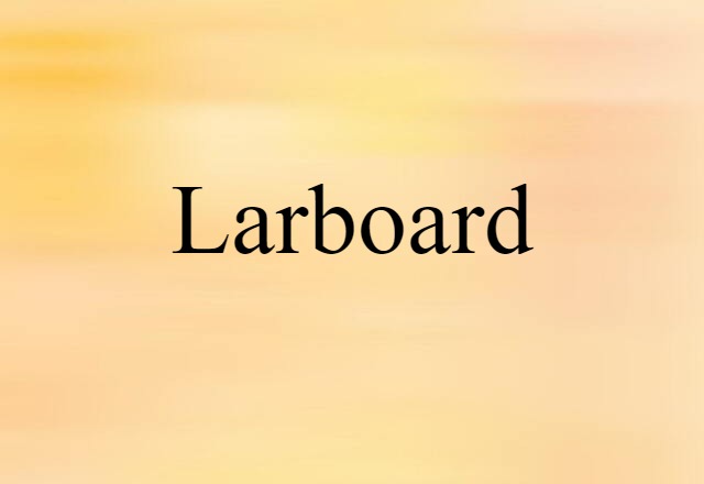 larboard