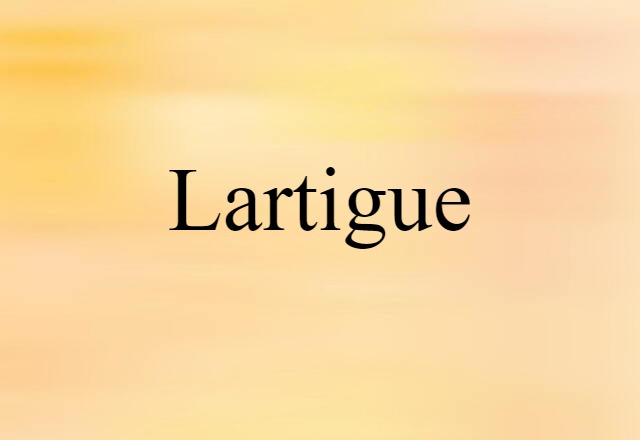 Lartigue