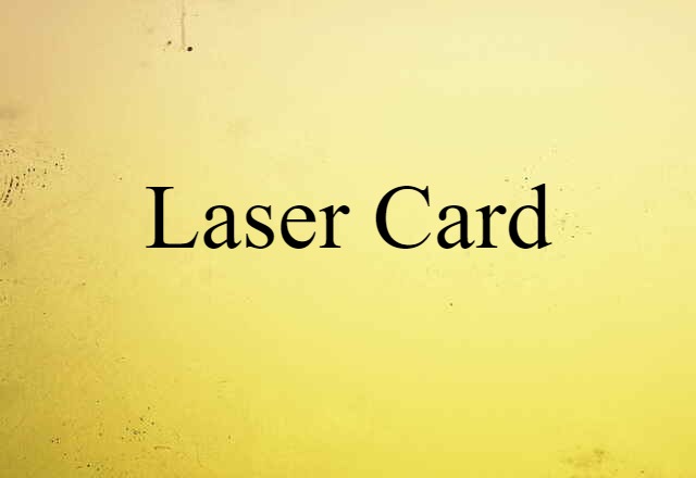 laser card