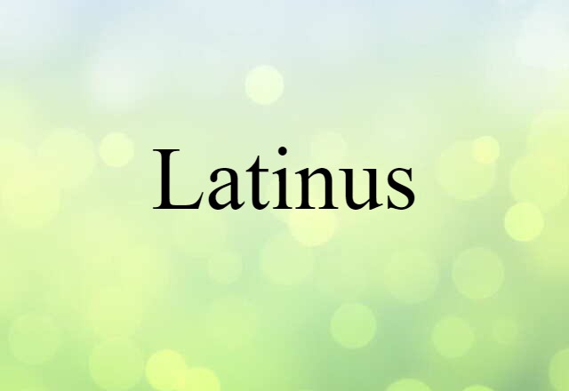 Latinus