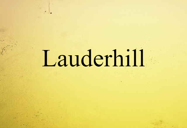 Lauderhill