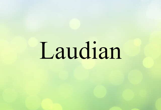 Laudian