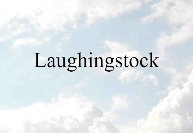 laughingstock