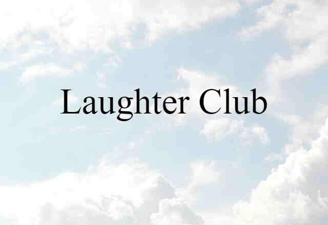 laughter club