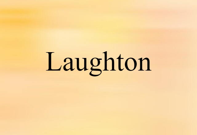 Laughton