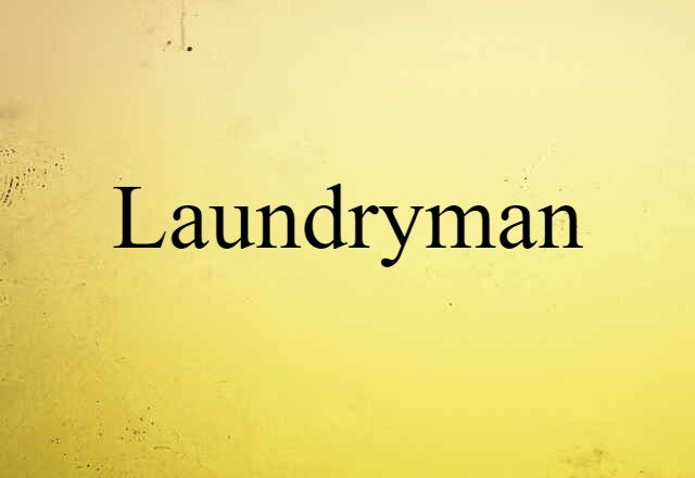 laundryman