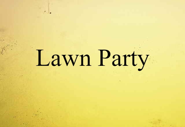 lawn party