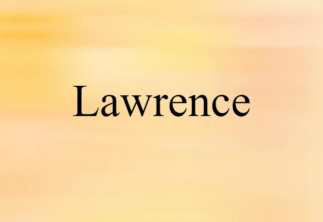 Lawrence