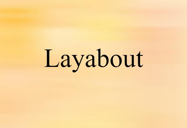 layabout