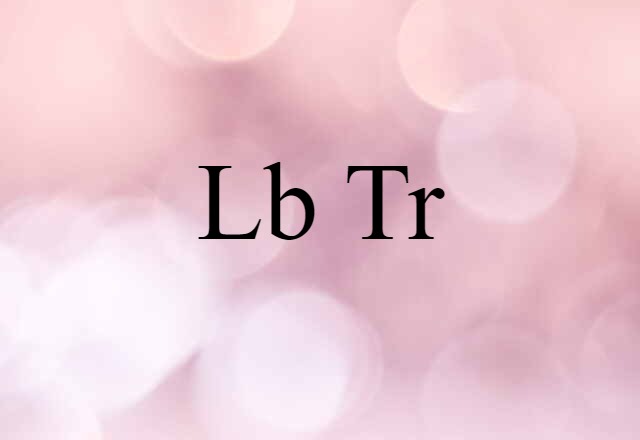 lb tr