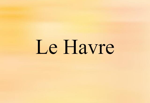 Le Havre