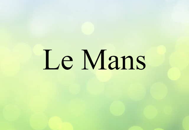 Le Mans