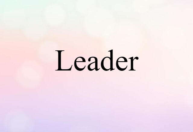 leader