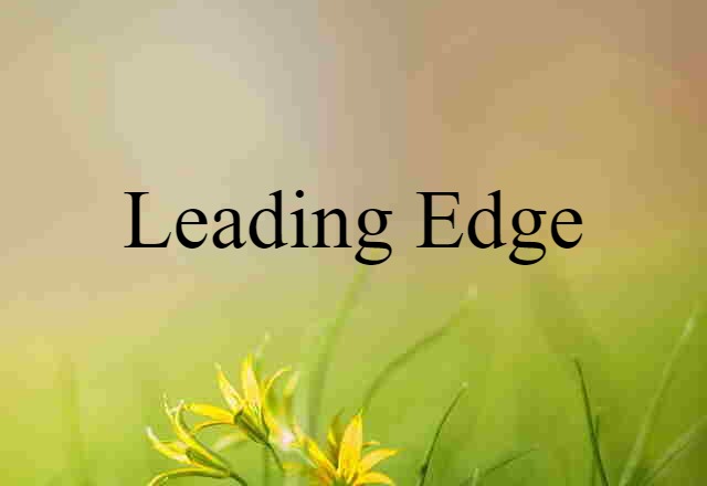 leading edge