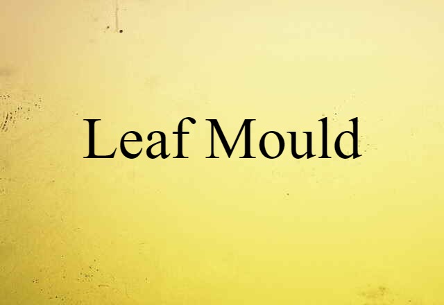 leaf mould