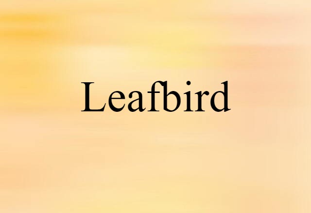 leafbird