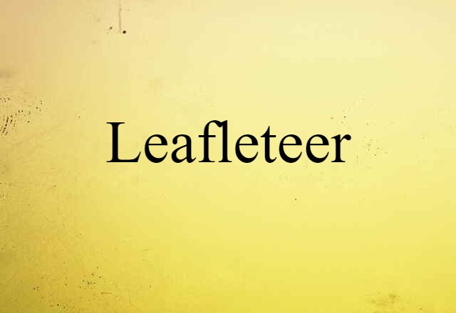 leafleteer